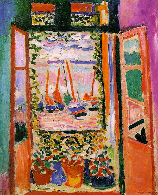Henri Matisse - Open Window, Collioure 1905
